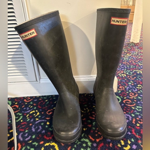 Hunter Shoes - Hunter Rain Boots Rubber - US 7